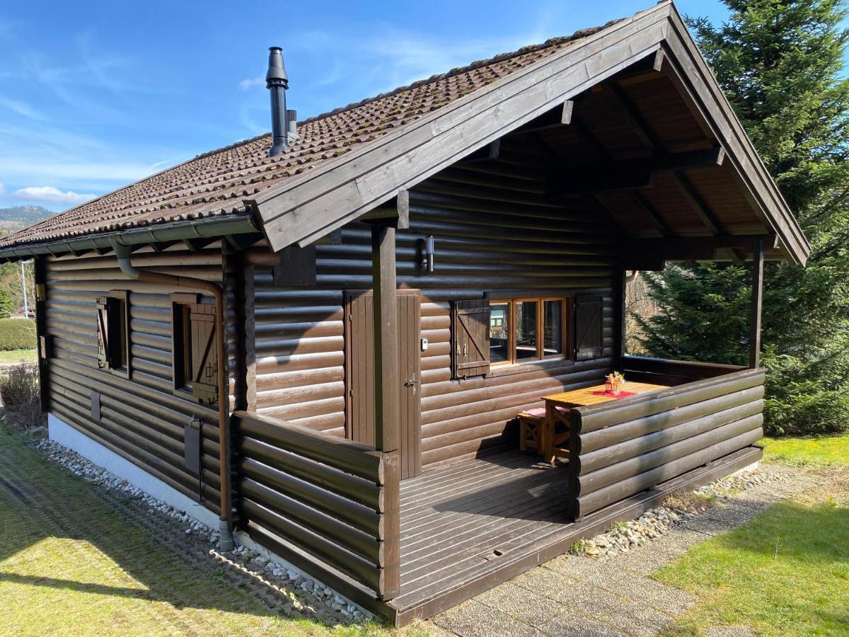 Ferienhaus-Blockhuette Im Fichtelgebirge - Nagler See 2 Km Nagel Exterior foto